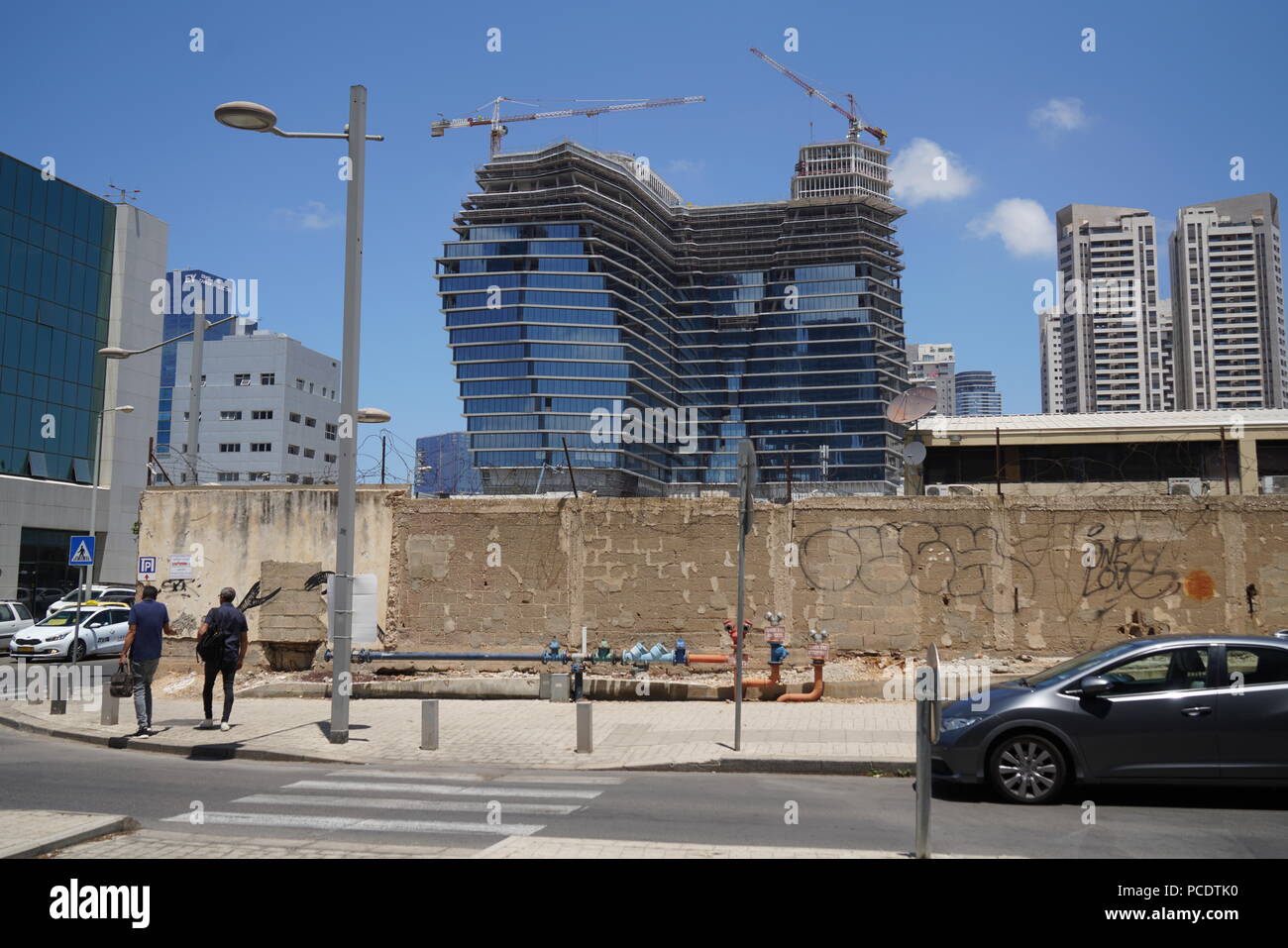 Centre de Tel Aviv Banque D'Images