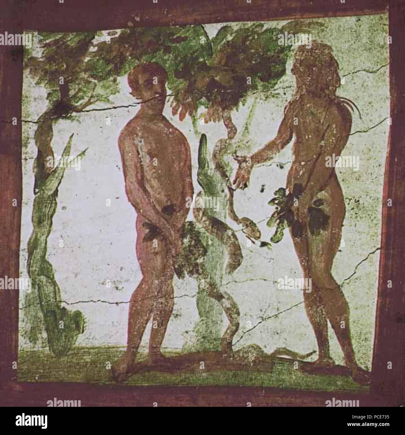 26 Adam &AMP ; Ève 01b Banque D'Images