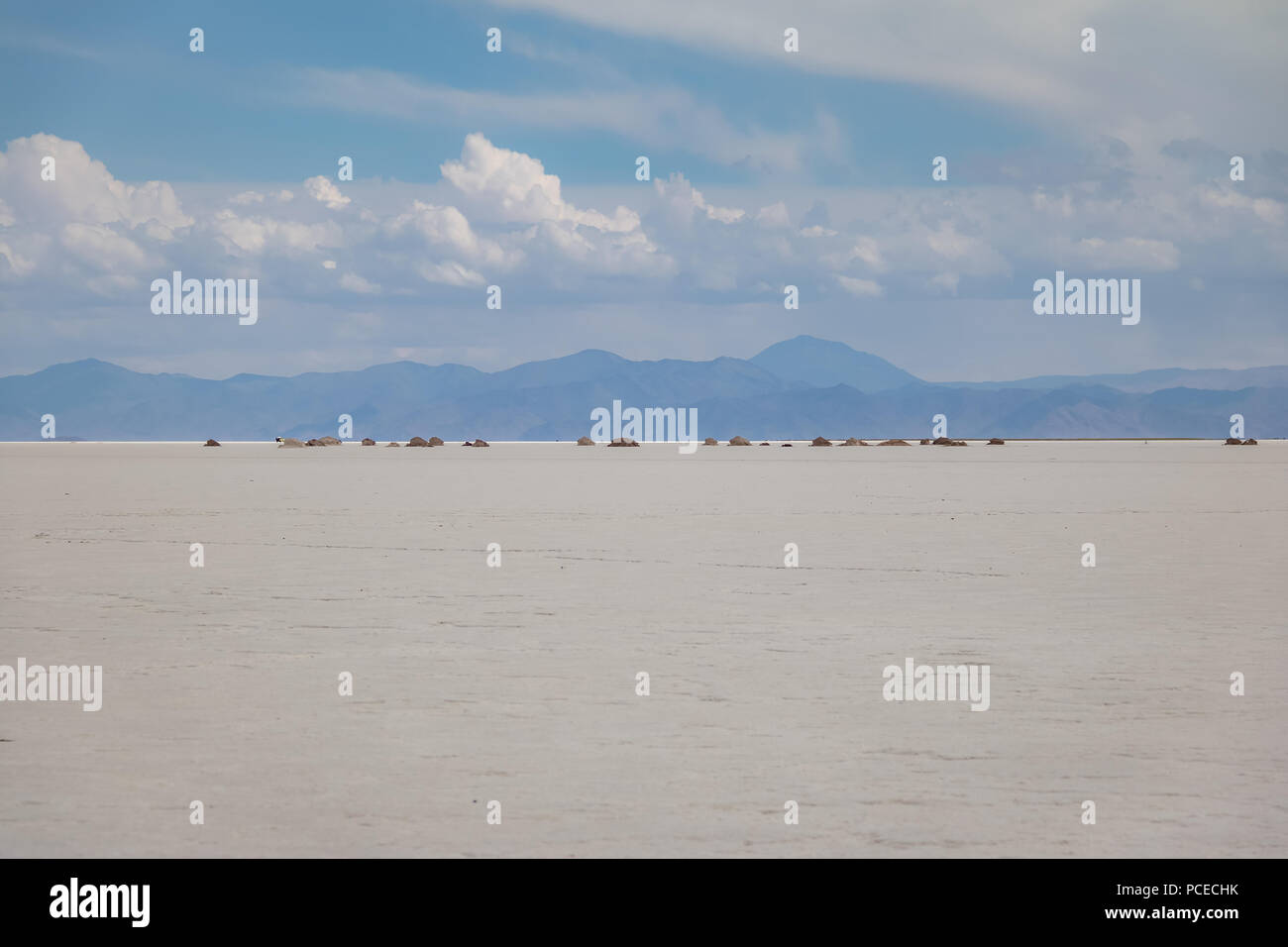 Salinas Grandes Salines - Jujuy, Argentine Banque D'Images