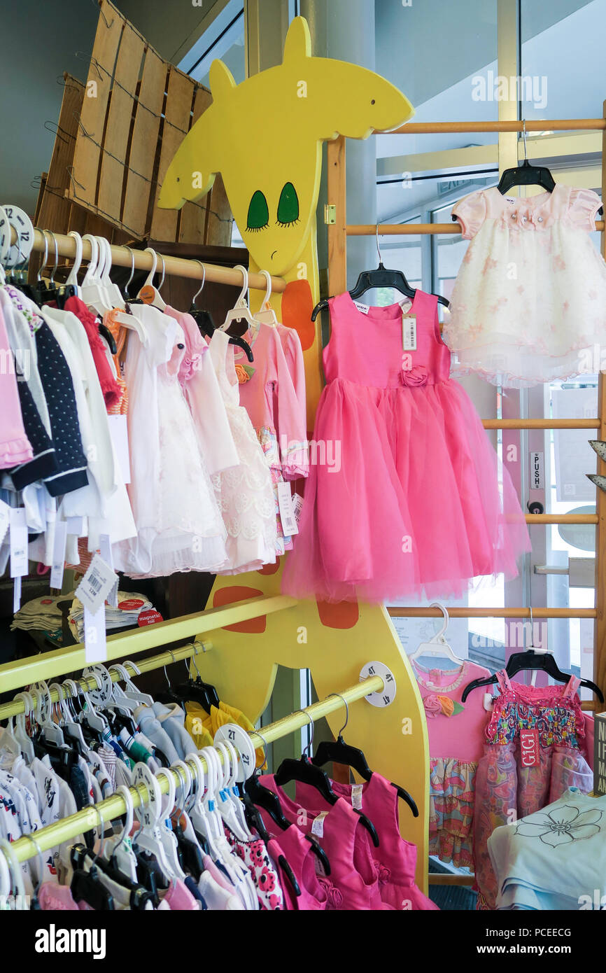 Les marchandises sèches libellule magasin de vêtements pour femmes à Great Falls, Montana, USA Banque D'Images