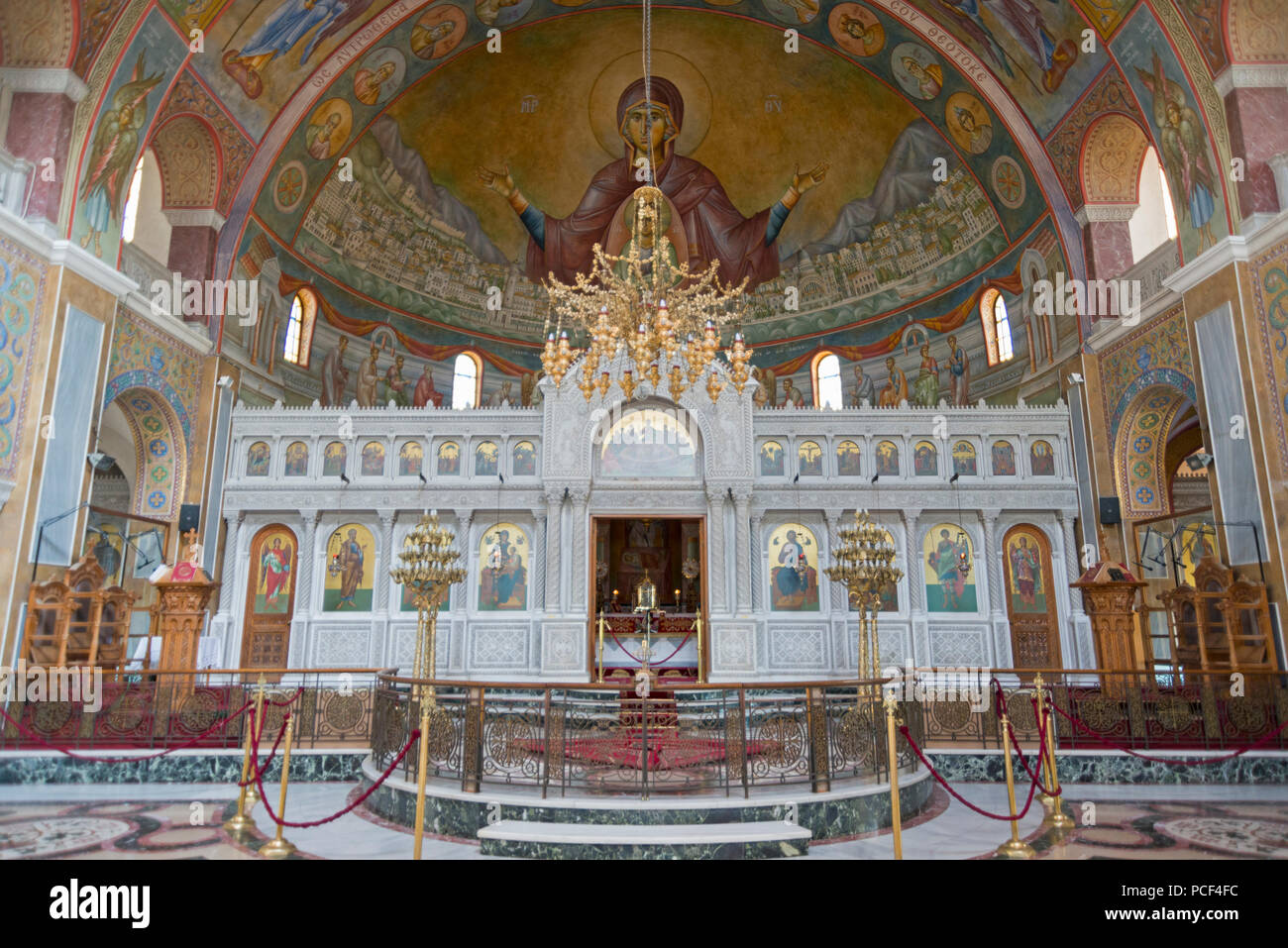 Agios Andreas, Patras, en Achaïe, Péloponnèse, Grèce, Saint Andrew's Church Banque D'Images