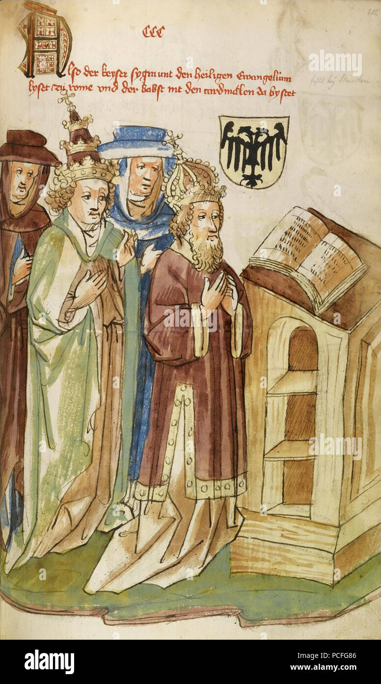 103 Buch-kaiser-sigismond-L09740-26-LR-9 Banque D'Images