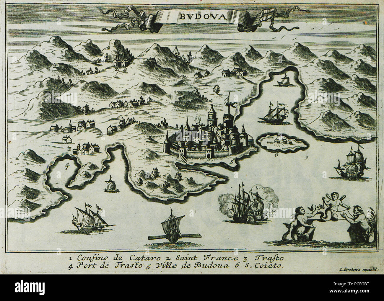 104 - Budova Jacob Peeters - 1690 Banque D'Images