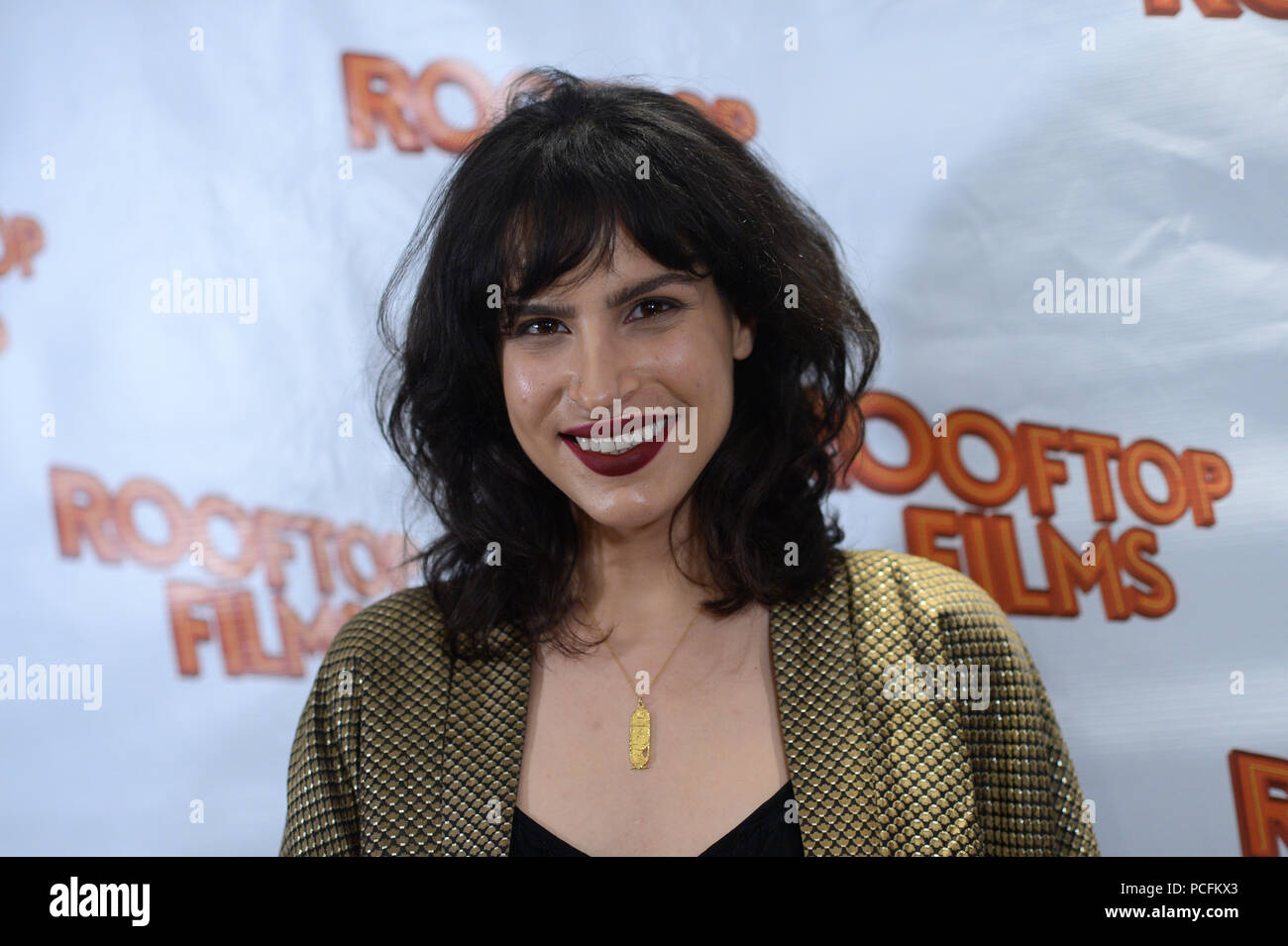 New York, USA. Le 31 juillet 2018. Desiree Akhavan assiste à la 'Post' Cameron The Miseducation of New York Le dépistage à l'William Vale, le 31 juillet 2018 à New York. Crédit : Erik Pendzich/Alamy Live News Banque D'Images