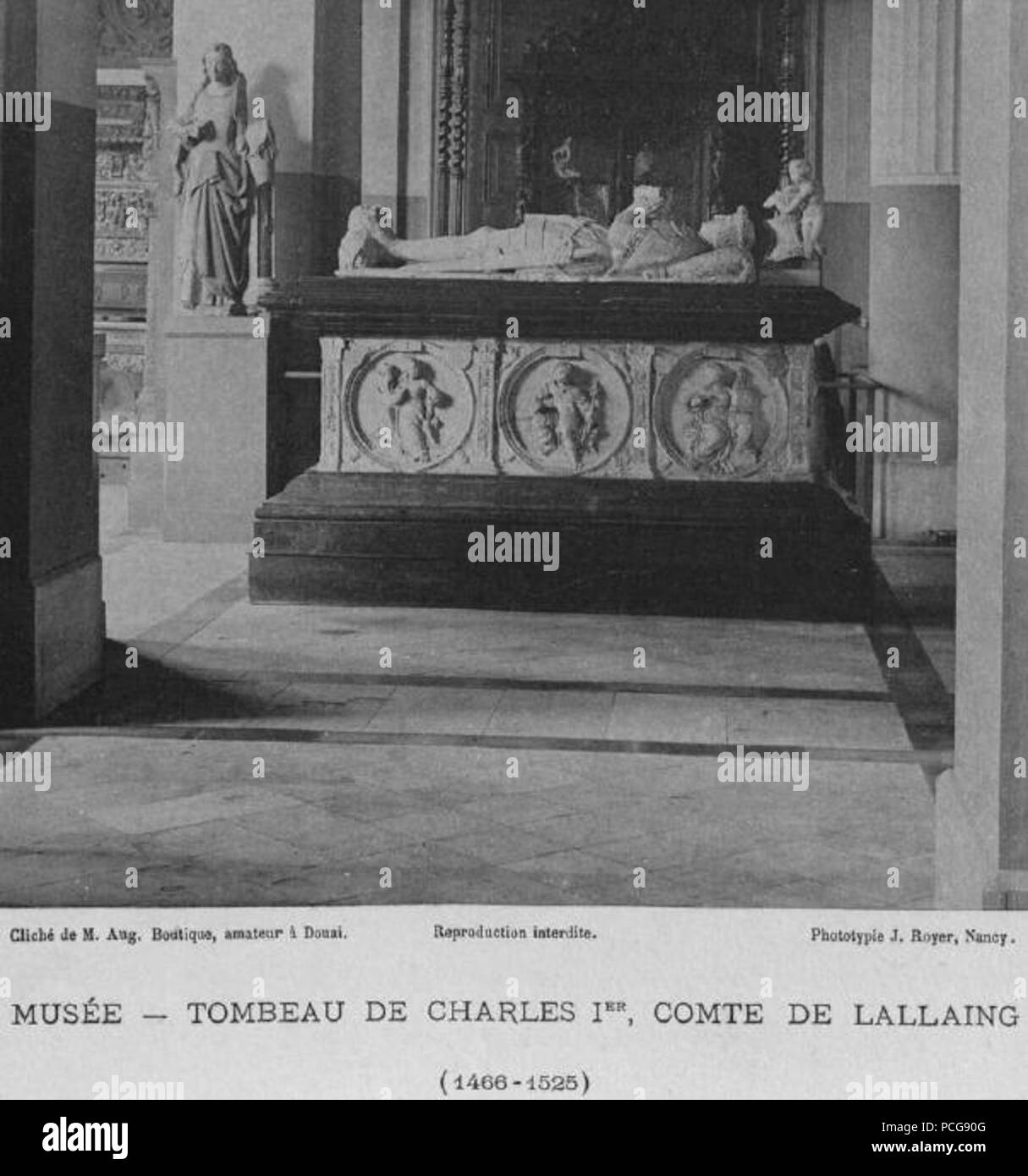122 Charles 1er de Lalaing Banque D'Images