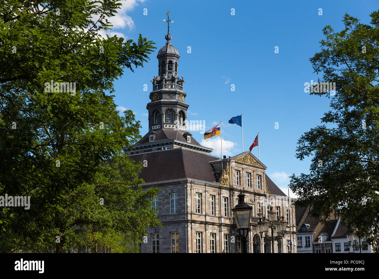 La ville de Maastricht aux Pays-Bas Banque D'Images