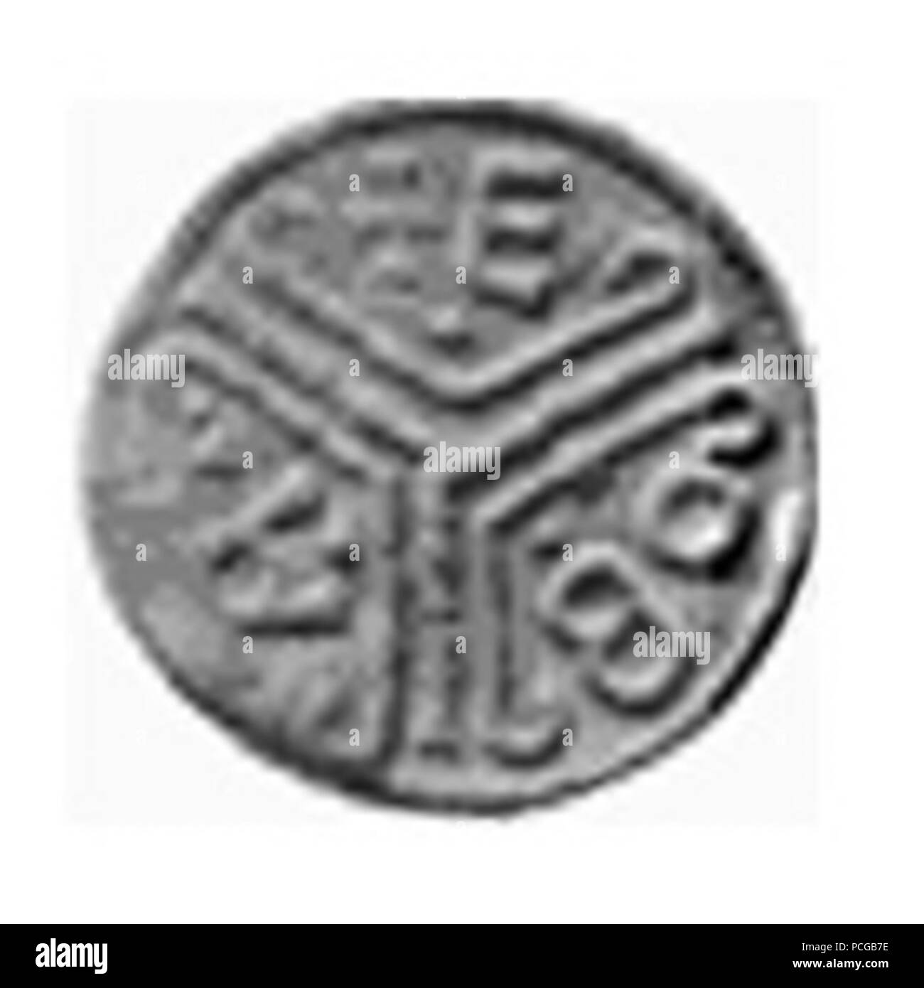 138 Coin du Roi Coenwulf de mercie (IX-1) Banque D'Images