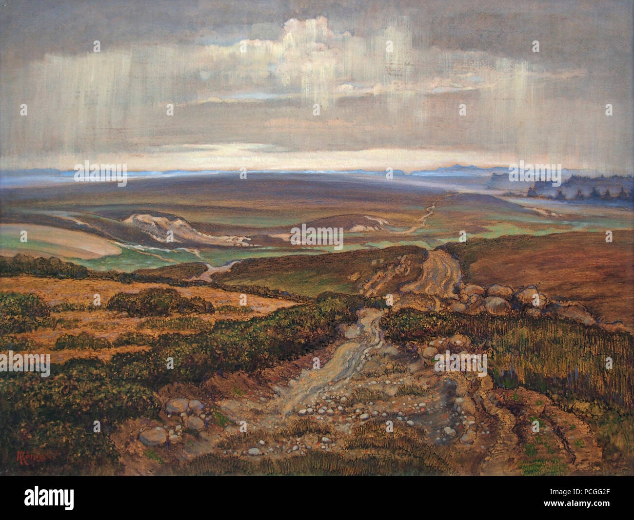 Regenstimmung König Albert 01. Banque D'Images