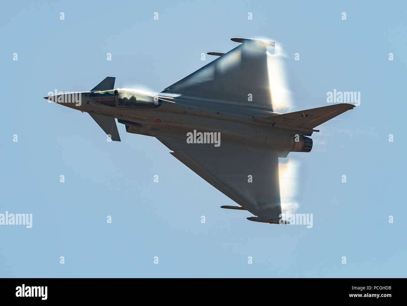 Armée de l'air italienne Typhoon Afficher Banque D'Images