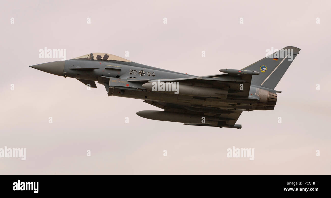 German Air Force Typhoon Banque D'Images