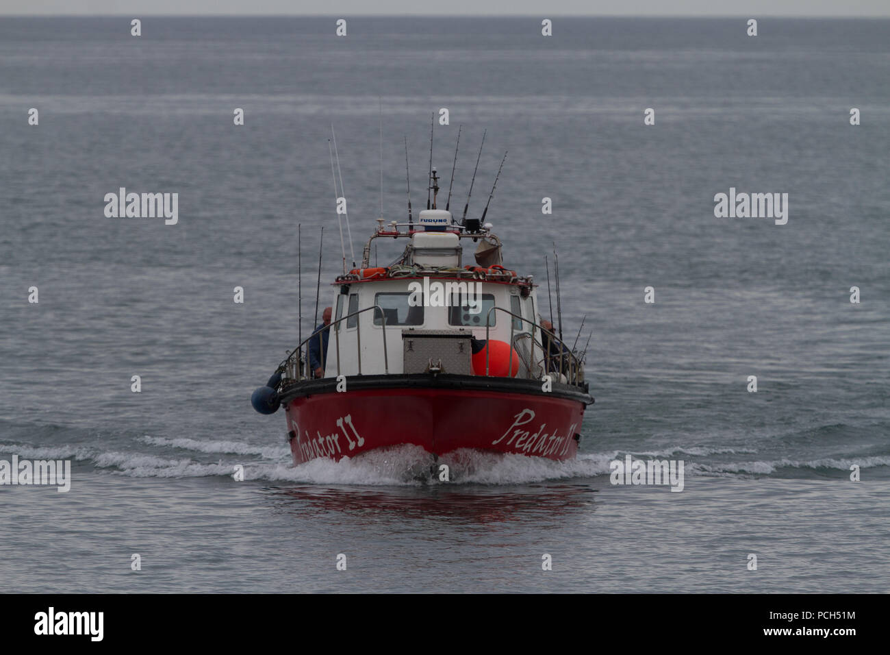 Location de bateau de pêche. Port de Stranraer. Dumfries et Galloway. L'Écosse. Banque D'Images