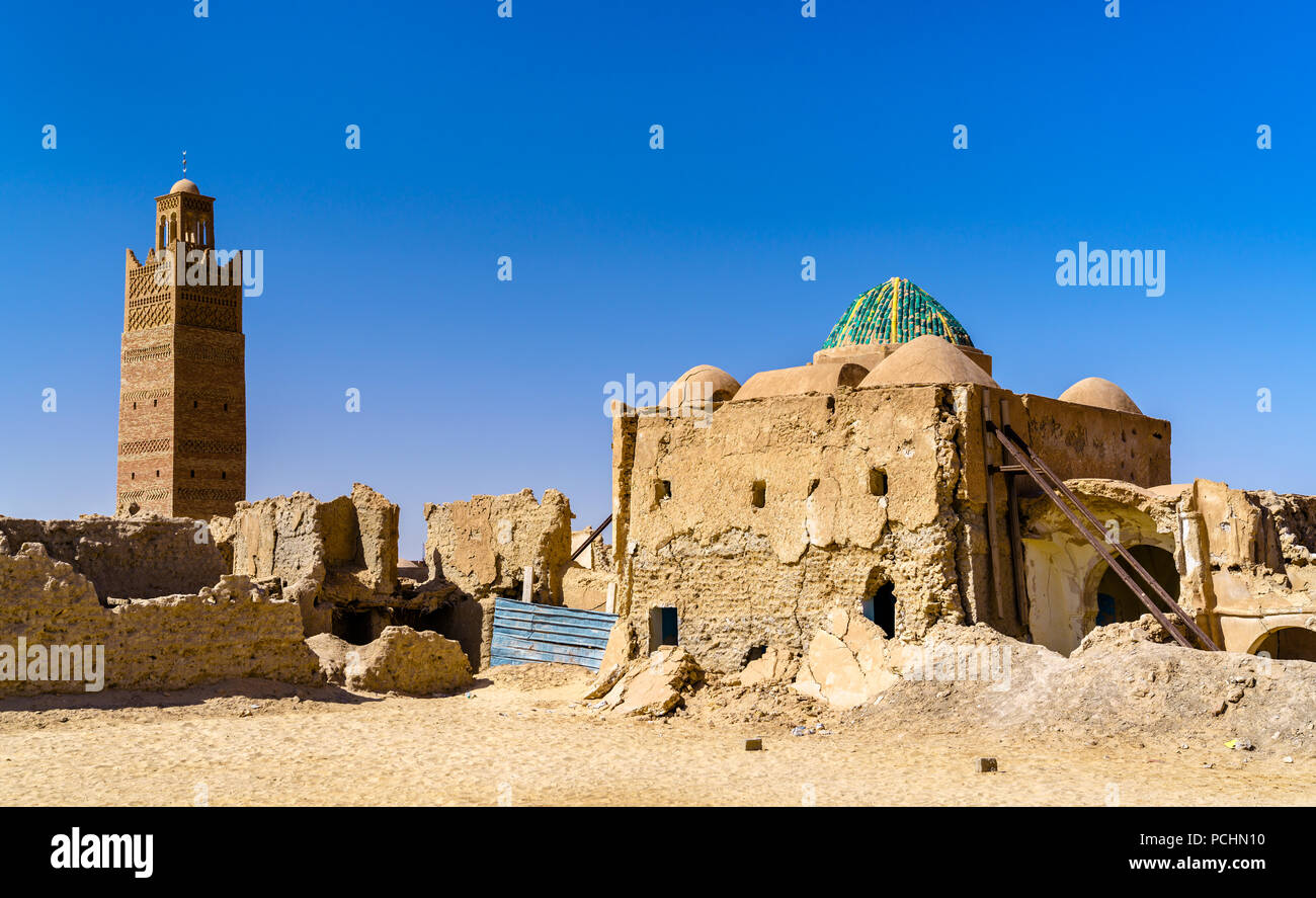 Vieille ville de Tamacine en Algérie Banque D'Images