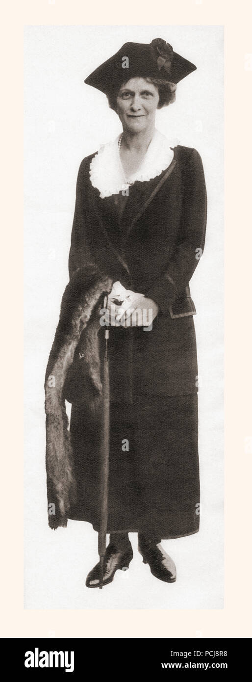 Nancy Witcher Langhorne, Vicomtesse Astor Astor, 1879 - 1964. La première femme à siéger comme membre du Parlement (MP) à la Chambre des communes. À partir de ces années, publié en 1938. Banque D'Images