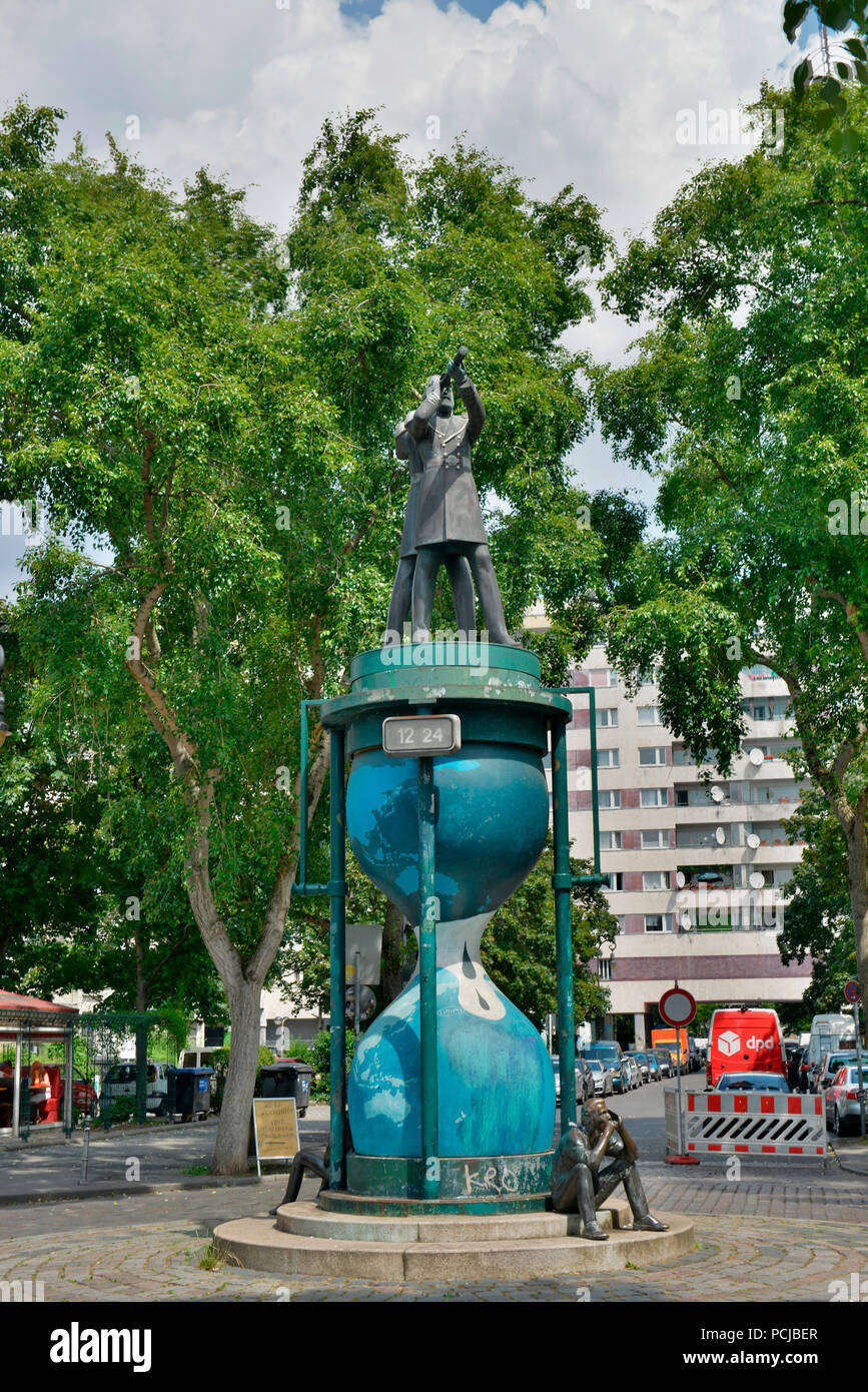 Denkmal Doppelter Admiral, Admiralstrasse, Kreuzberg, Berlin, Deutschland Banque D'Images