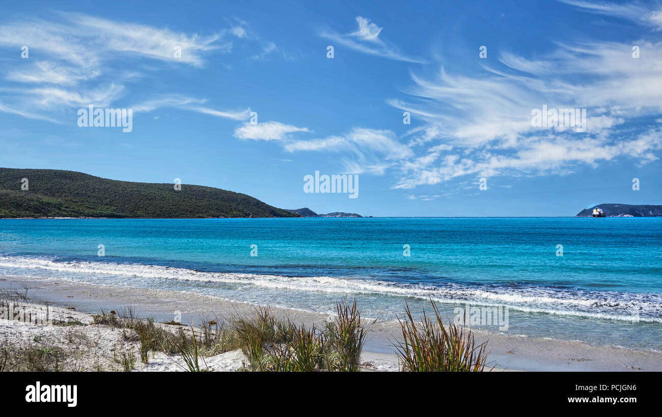 Paysage de plage, Albany, Australie occidentale, Australie Banque D'Images