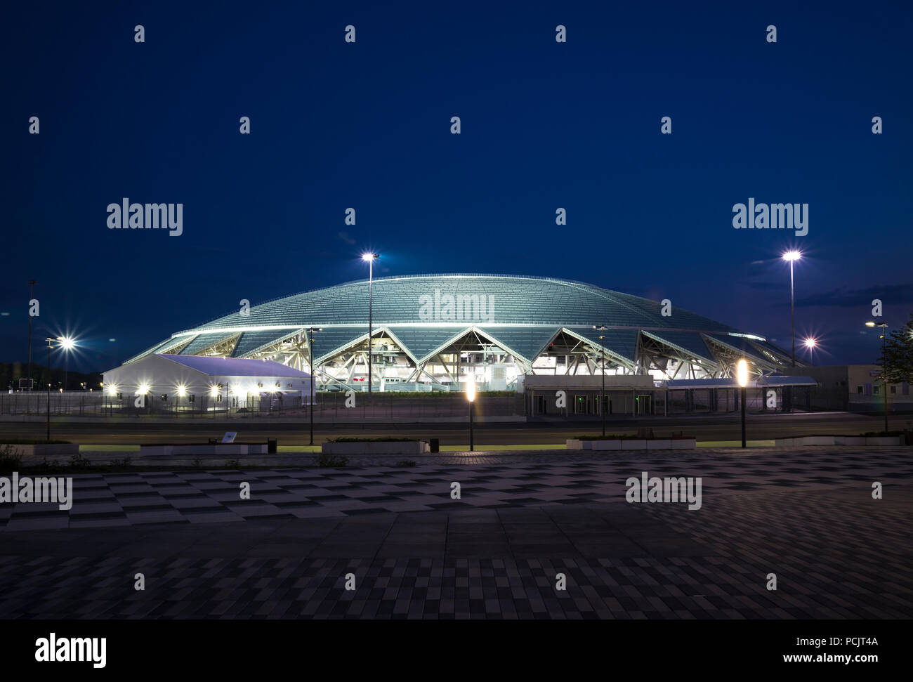 Samara Arena stade de football. Samara - la ville qui accueille la Coupe du Monde en Russie en 2018. Banque D'Images