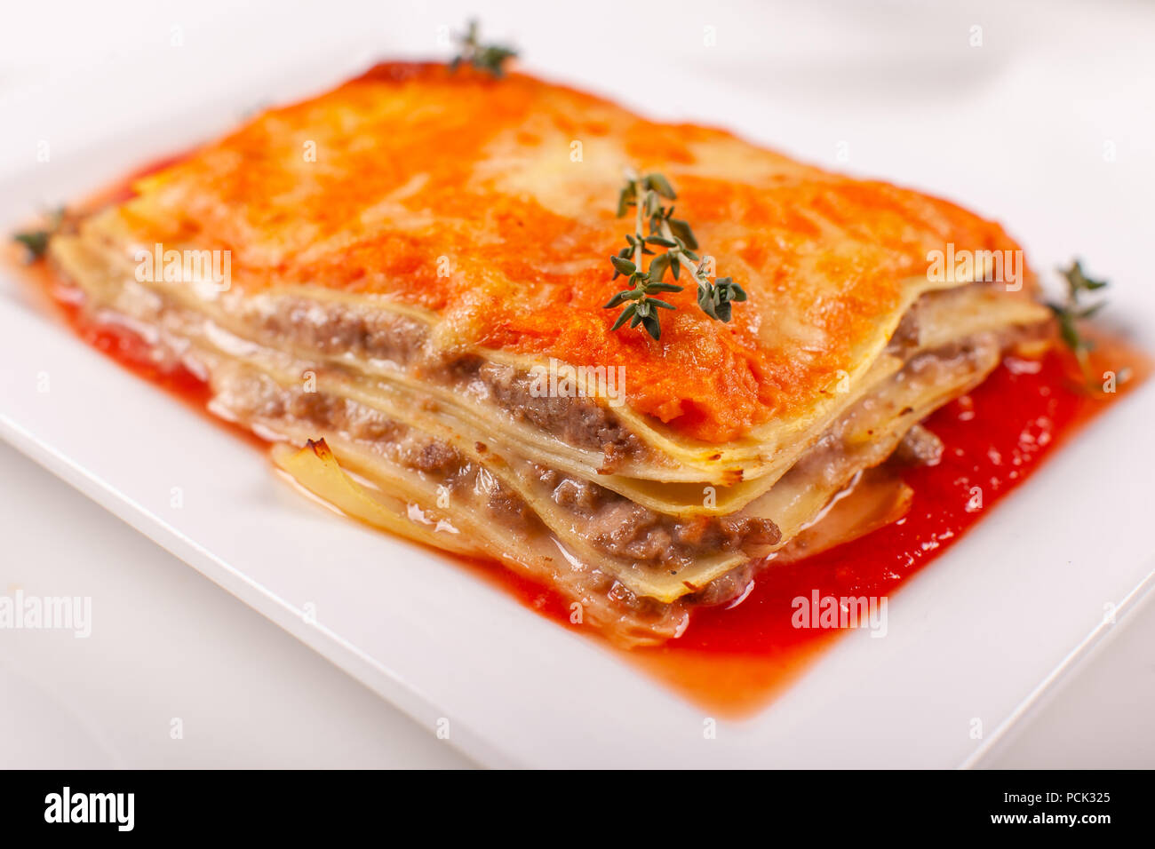 Cuisine Italienne Sex Délicieux Lasagnes à La Sauce - 