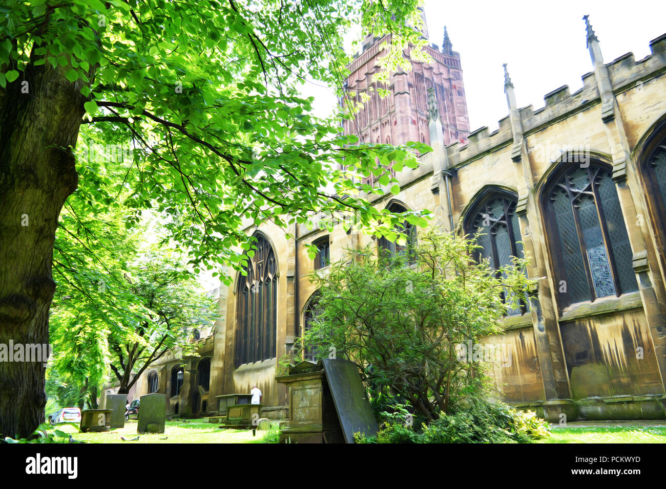 Vieille église à Coventry. Banque D'Images