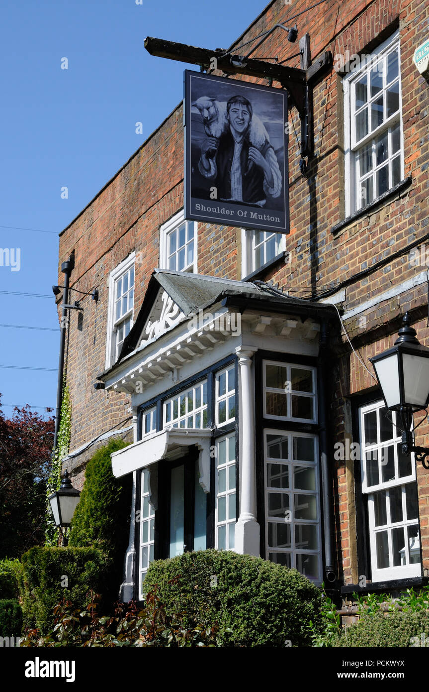 Épaule de mouton, Wendover, Buckinghamshire Banque D'Images