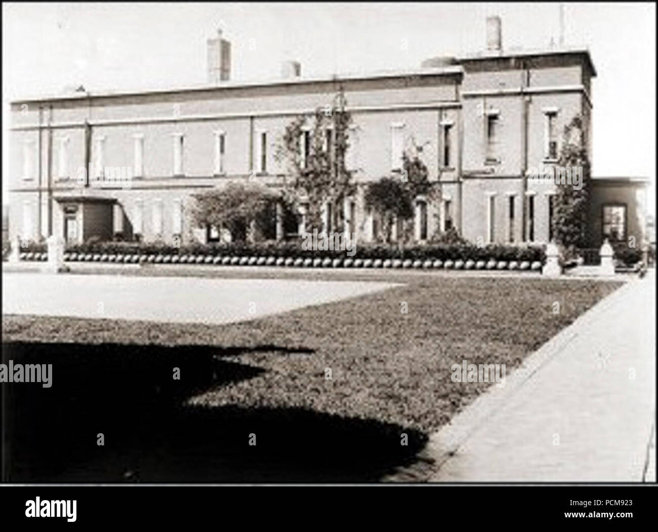 Citadelle d'Alcatraz 1893. Banque D'Images