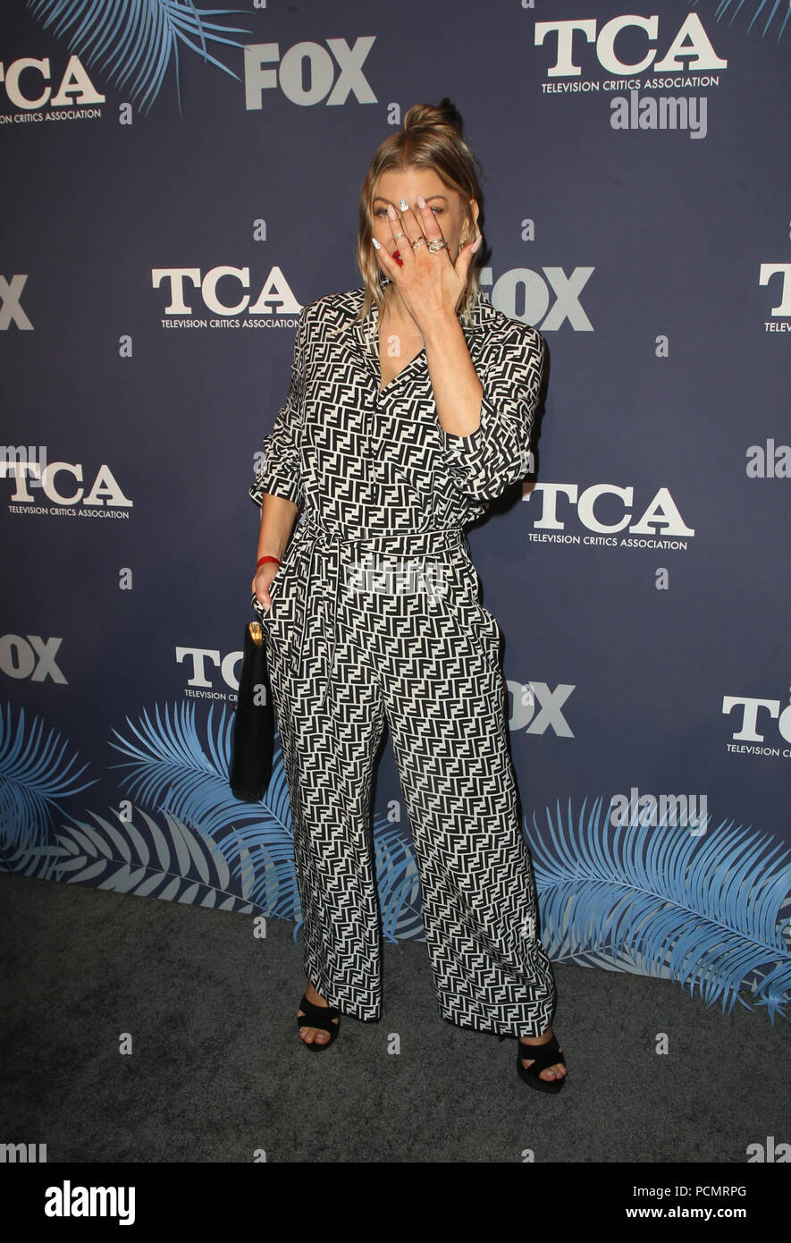 West Hollywood, USA. 2 Août, 2018. Fergie, du FOX TCA Summer Party All-Star à Soho House à West Hollywood, Californie le 2 août 2018. Credit : MediaPunch Inc/Alamy Live News Banque D'Images