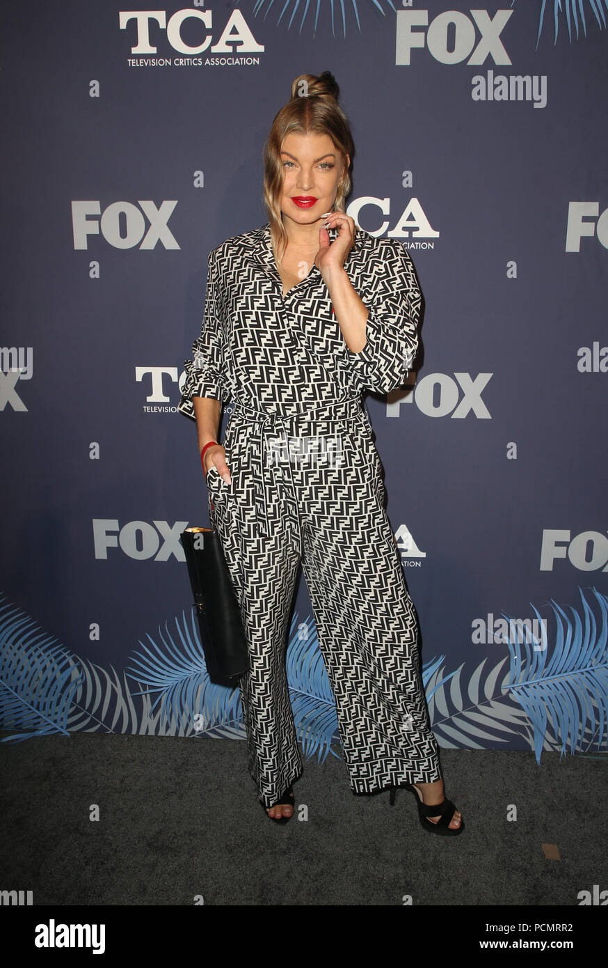 West Hollywood, USA. 2 Août, 2018. Fergie, du FOX TCA Summer Party All-Star à Soho House à West Hollywood, Californie le 2 août 2018. Credit : MediaPunch Inc/Alamy Live News Banque D'Images