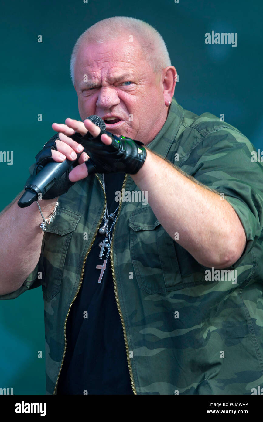 Udo Dirkschneider lors de la 29e Wacken Open Air - W : O : UN 2018. Le Wacken, 02.08.2018 | Le monde d'utilisation Banque D'Images