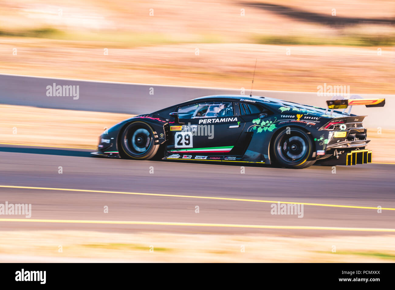 Sydney Motorsport Park, New South Wales, Australie. 03-08-2108. Australian GT - Anthony Bolack/Alamy Live News Banque D'Images