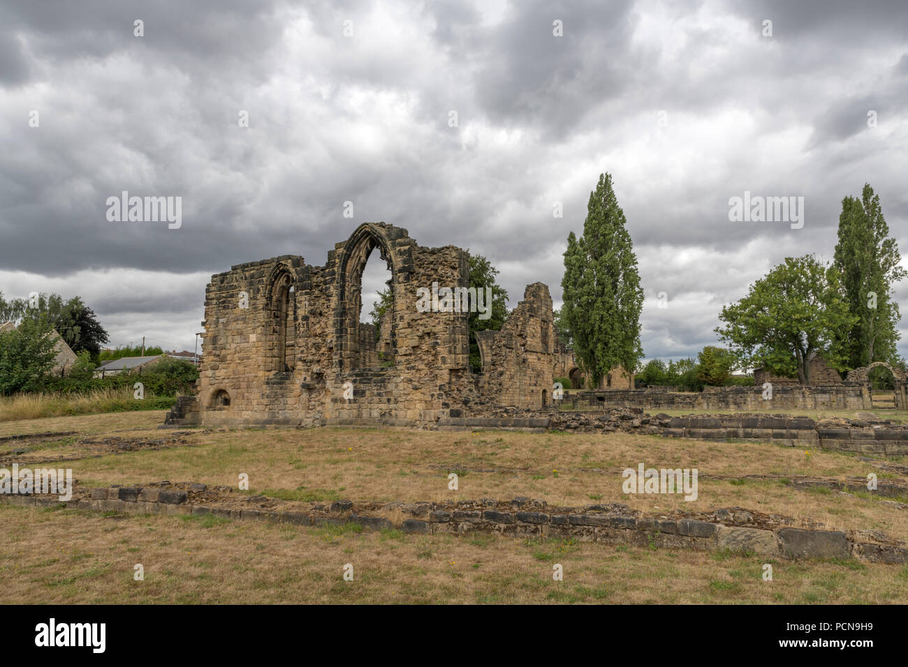 Monk Bretton Priory, Barnsley, South Yorkshire, Angleterre Banque D'Images