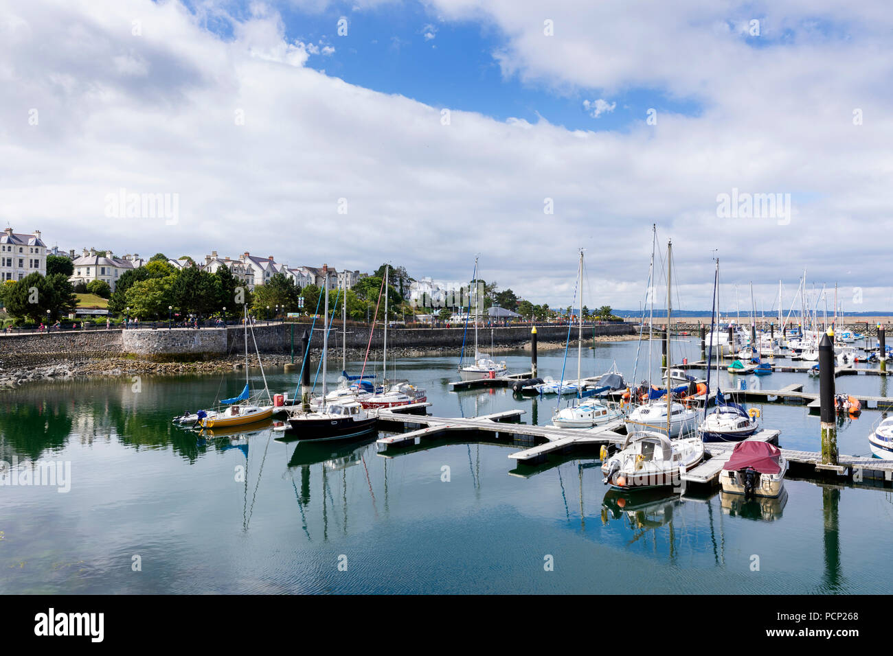 Port de plaisance de Bangor, Irlande du Nord Banque D'Images