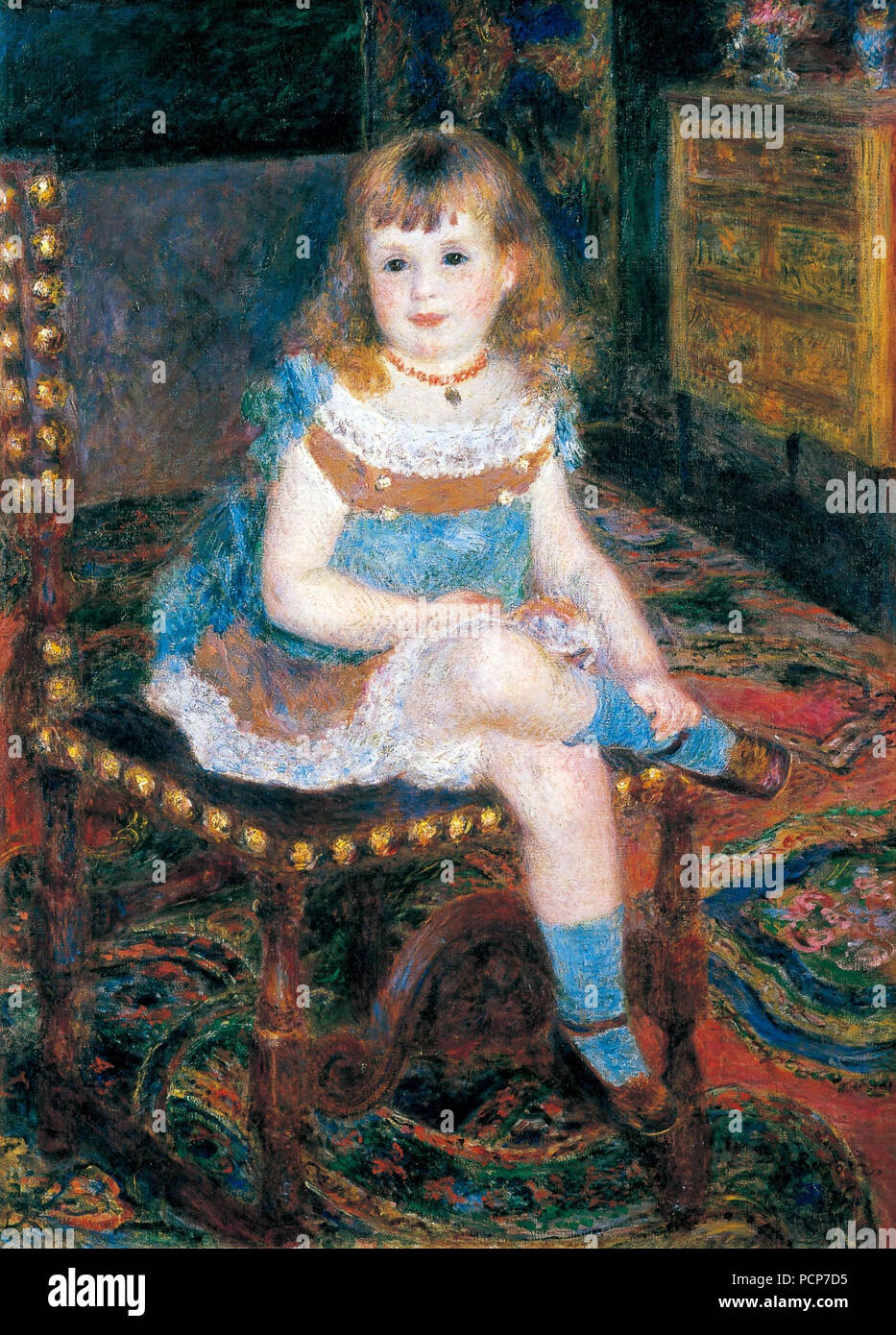 Mademoiselle Georgette Charpentier , 1876. Banque D'Images Mademoiselle Georgette Charpentier , 1876. Banque D'Images