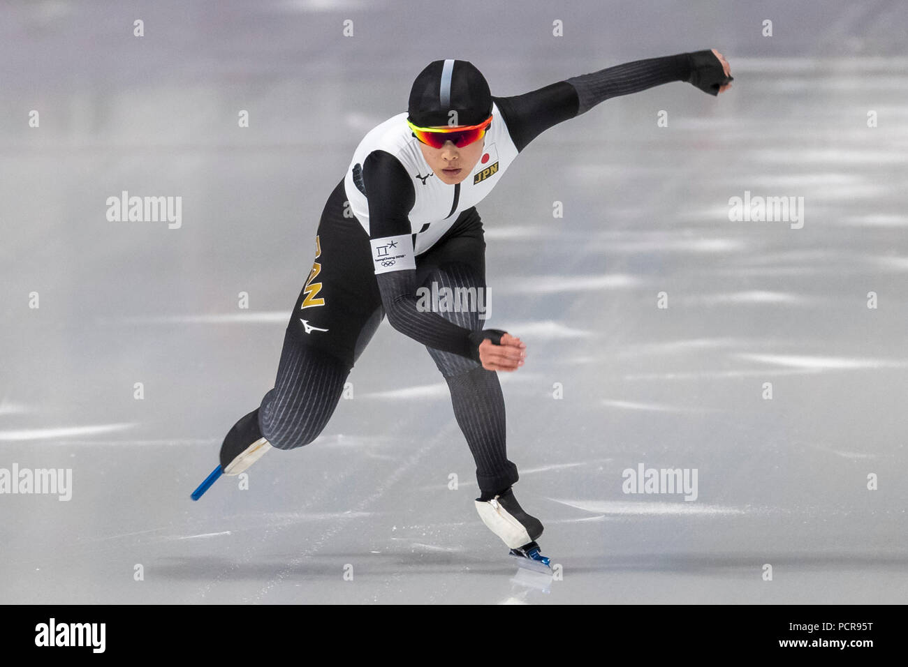 Arisa Rendez (JPN) compétiteur dans le patinage de vitesse - 1000m femmes lors des Jeux Olympiques d'hiver de PyeongChang 2018 Banque D'Images