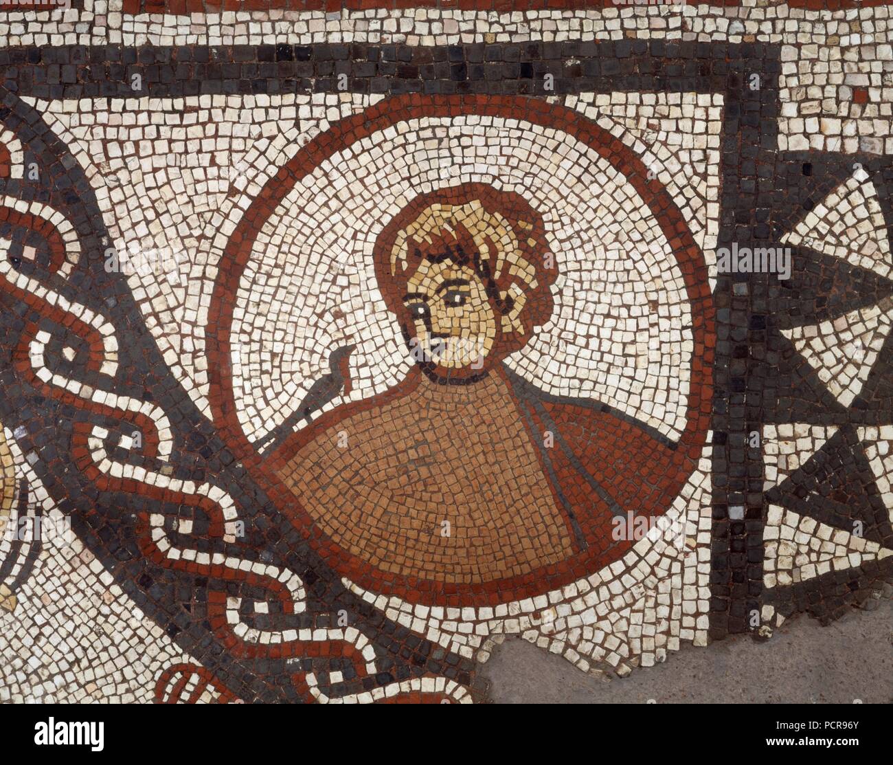 Lullingstone Roman Villa. Artiste : Inconnu. Banque D'Images