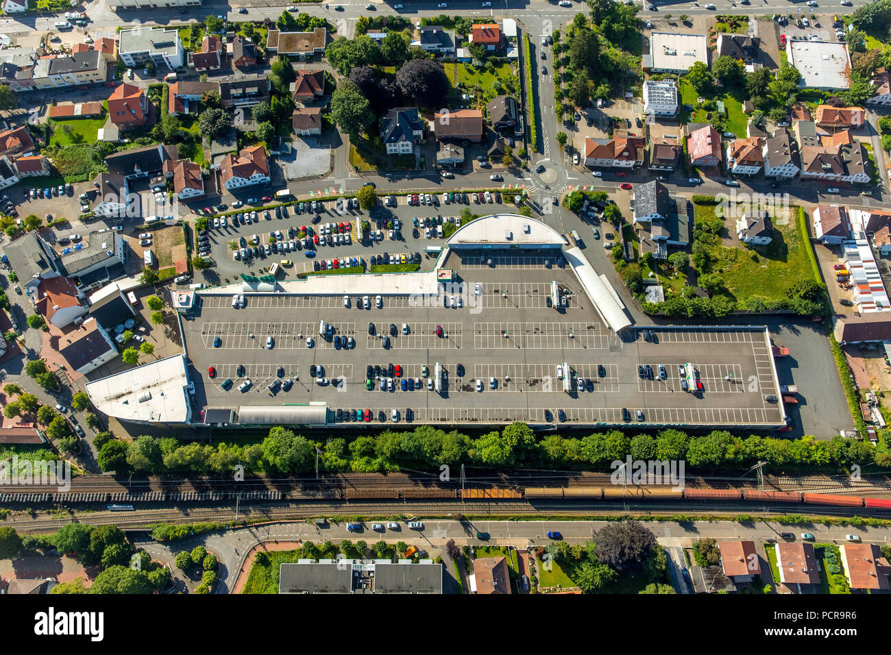 SB Marktkauf department store Wilhelmstrasse, Bünde, à l'Est de la Westphalie, Rhénanie-Palatinat, Allemagne Banque D'Images