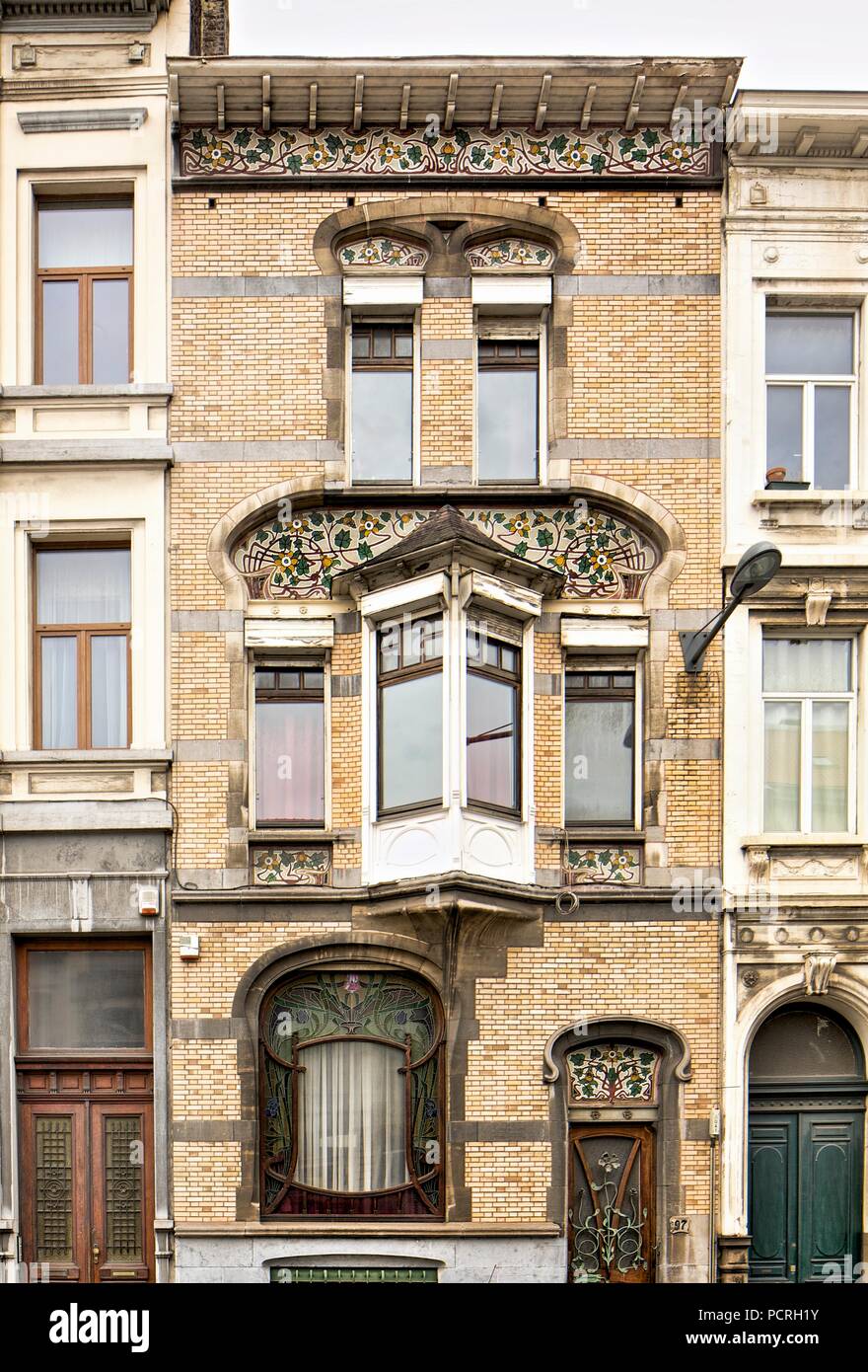 97 Boulevard Général Jacques, Bruxelles, Belgique, c2014-2017. Artiste : Alan John Ainsworth. Banque D'Images