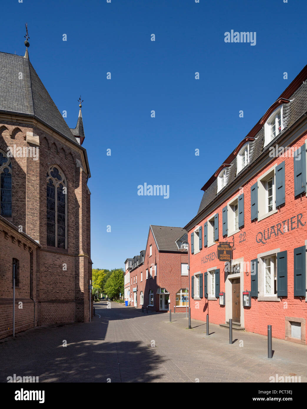 Liens die katholische Pfarrkirche St. Kilian Banque D'Images