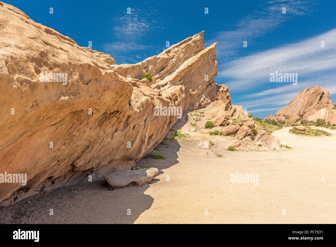 Vasquez Rock Californie Banque D'Images