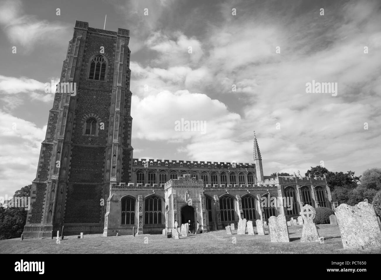 Eglise Saint Pierre et Saint Paul Lavenham Suffolk UK Banque D'Images