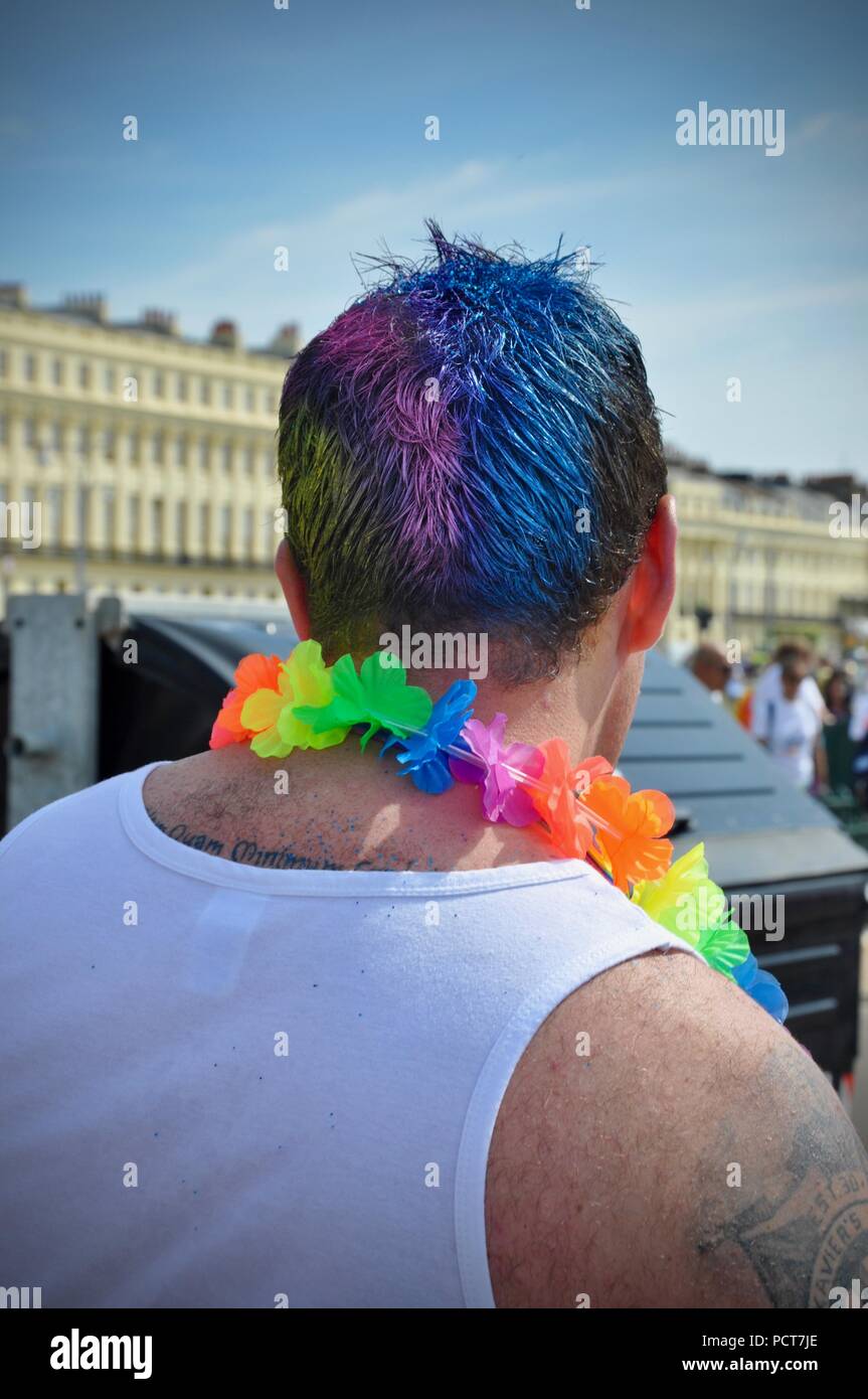Brighton Pride Parade 2018 Banque D'Images