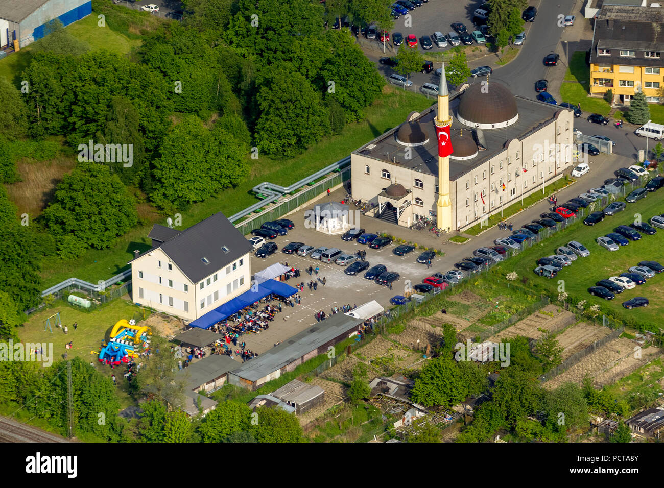 Yunus Emre Yunus Emre Camii, mosquée, Hülskamp, Heessen, Hamm, Ruhr Banque D'Images