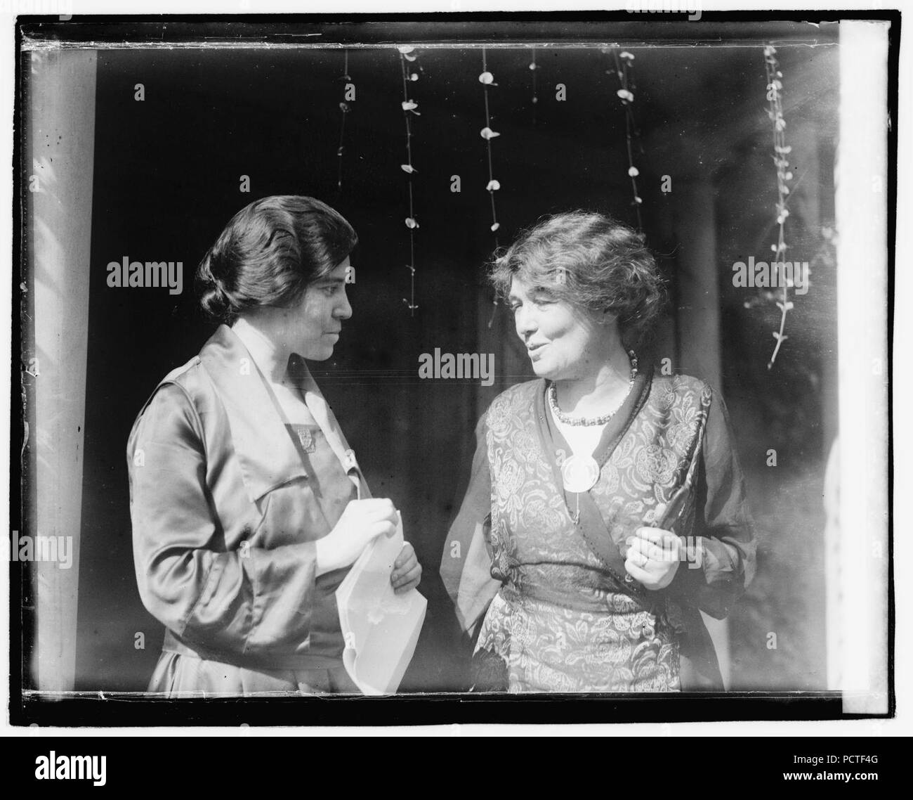 Alice Paul et Mme Pethick-Laurence Banque D'Images