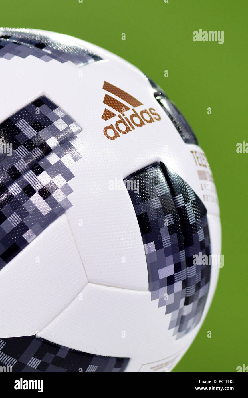 Coupe du Monde de Football 2018, WM Ball Telstar 18 par adidas, Banque D'Images