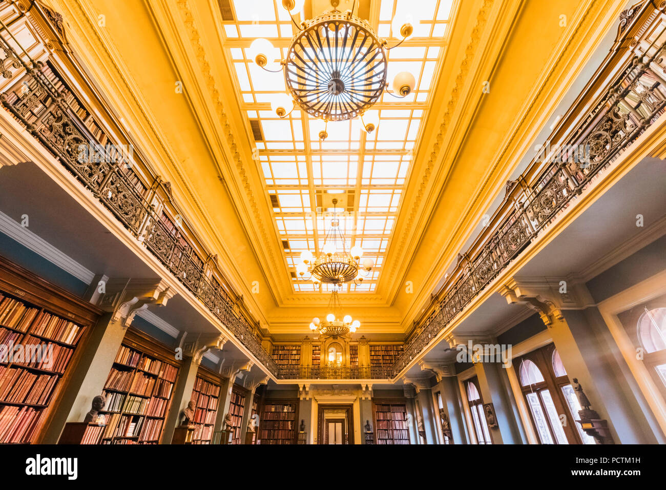 L'Angleterre, Londres, Knightsbridge, Victoria and Albert Museum, la National Art Library Banque D'Images