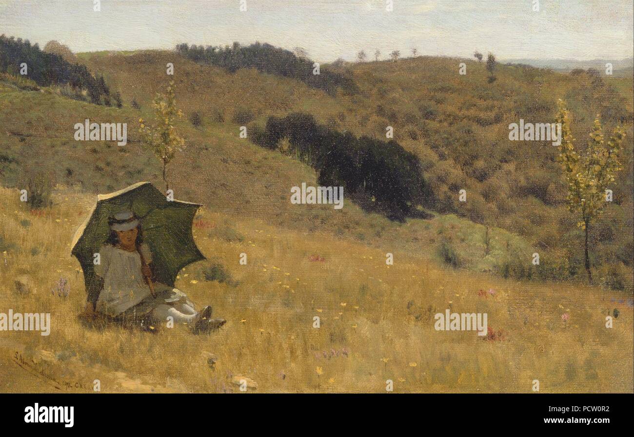 Lawrence Alma-Tadema - Beaux Jours - Banque D'Images