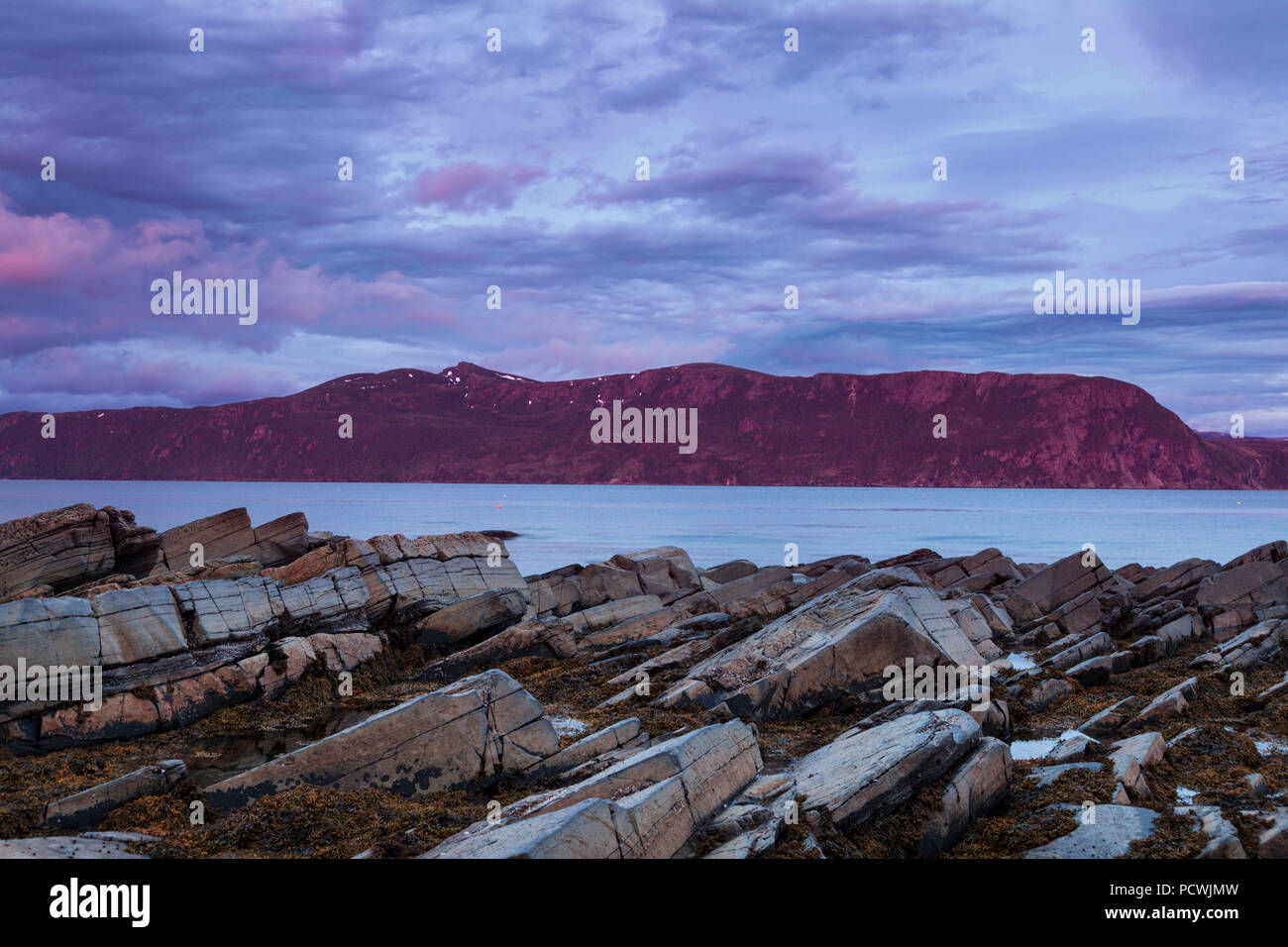 Le parc national du Gros-Morne à Terre-Neuve. St John's, Terre-Neuve et Labrador, Canada. Banque D'Images