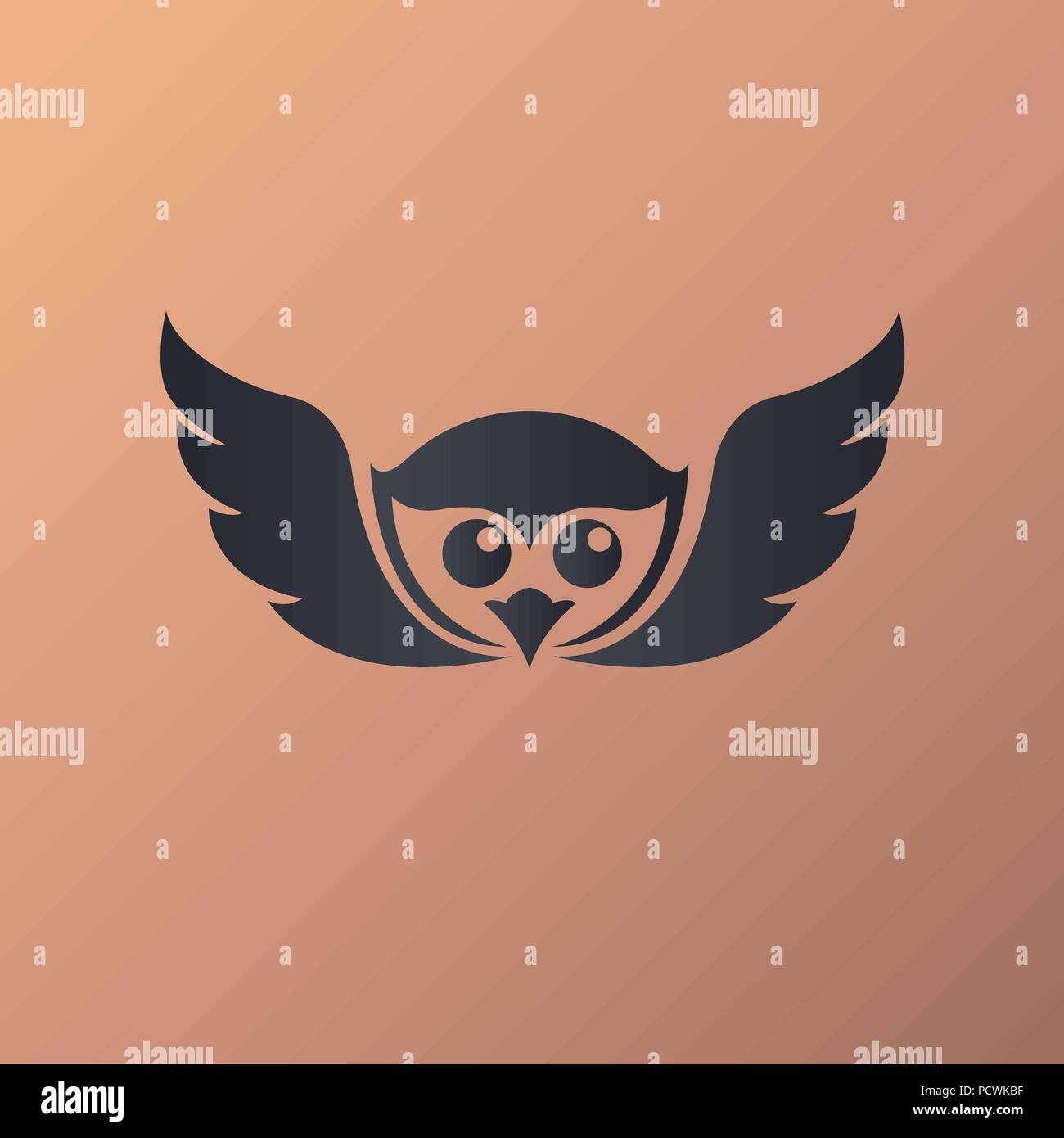 Logo Owl illustrations vectorielles Illustration de Vecteur