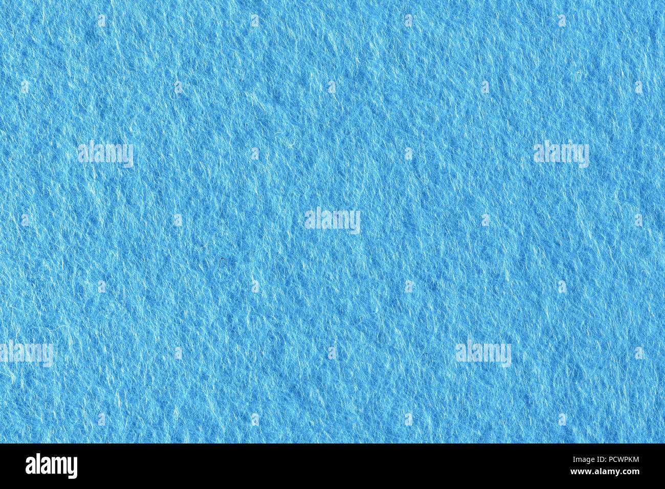 High res close up of baby blue tissu feutre. Banque D'Images