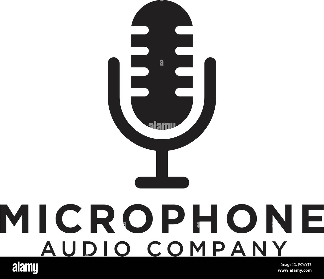Microphone logo Banque de photographies et d'images à haute résolution -  Alamy