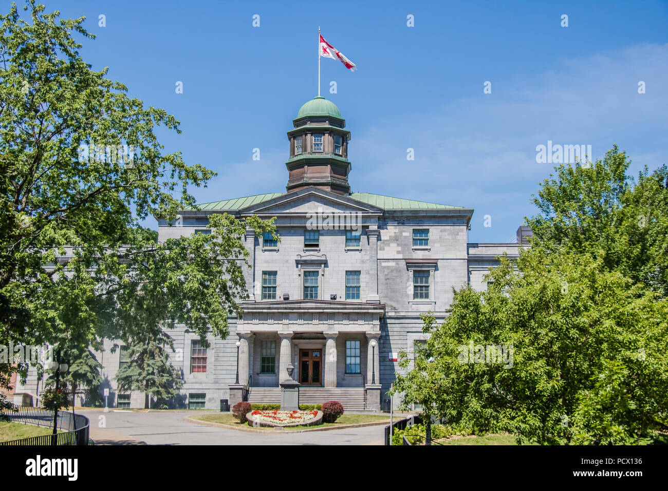 Université mcgrille Montréal Canada Banque D'Images