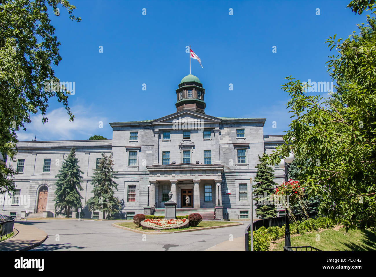 Université mcgrille Montréal Canada Banque D'Images